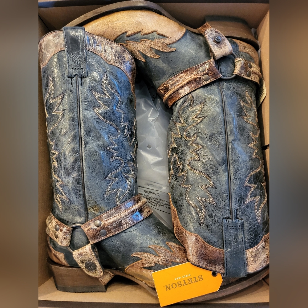 Stetson sundance kid boots Size 14
